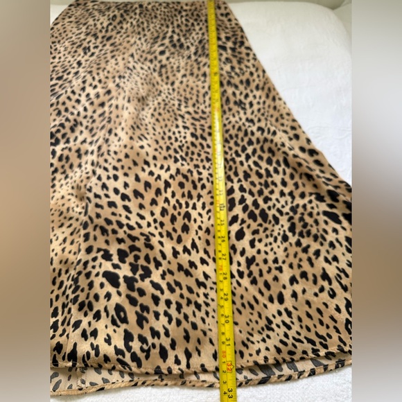 MANGO Slip Skirt Leopard - Picture 8 of 8